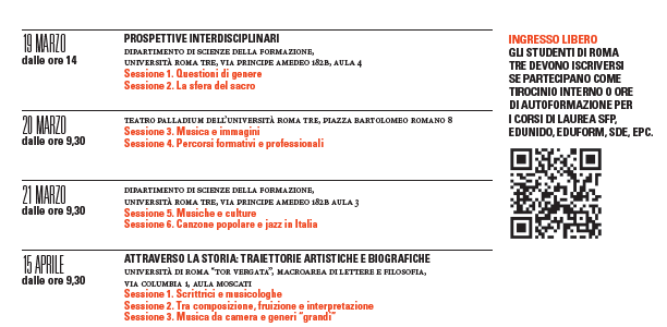 Convegno “Le musiciste – VII Edizione”