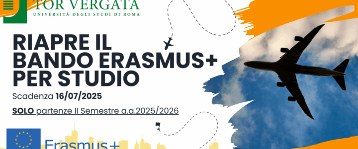 Riapertura Bando Erasmus 2025-26