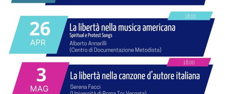 “Musica e libertà” – Ciclo di conferenze 2026 “Musica e libertà” – Ciclo di conferenze 2026
